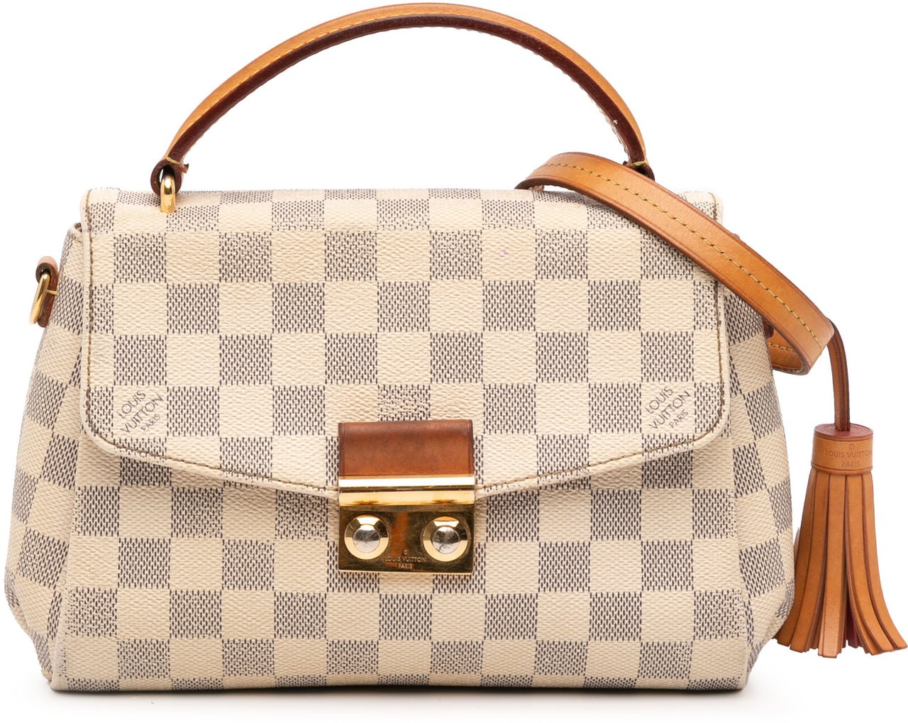 Louis Vuitton Damier Azur Croisette Wit