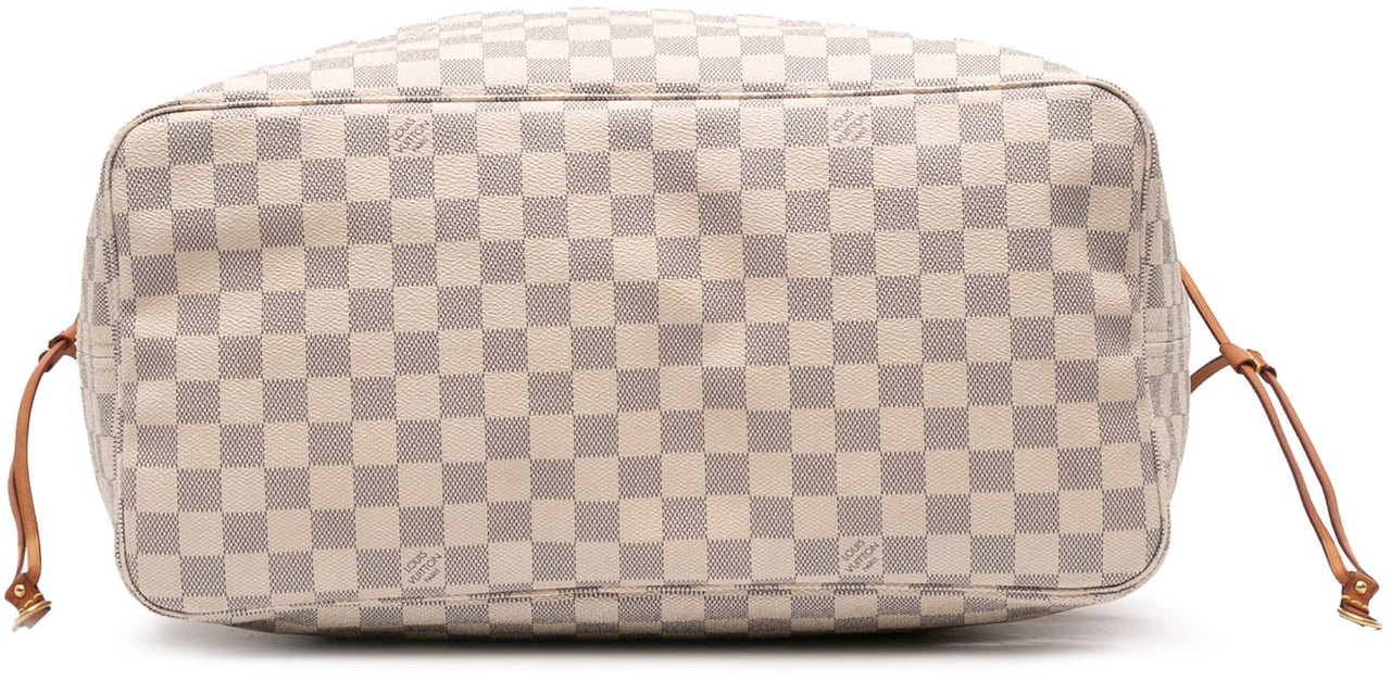 Louis Vuitton Damier Azur Neverfull GM Wit