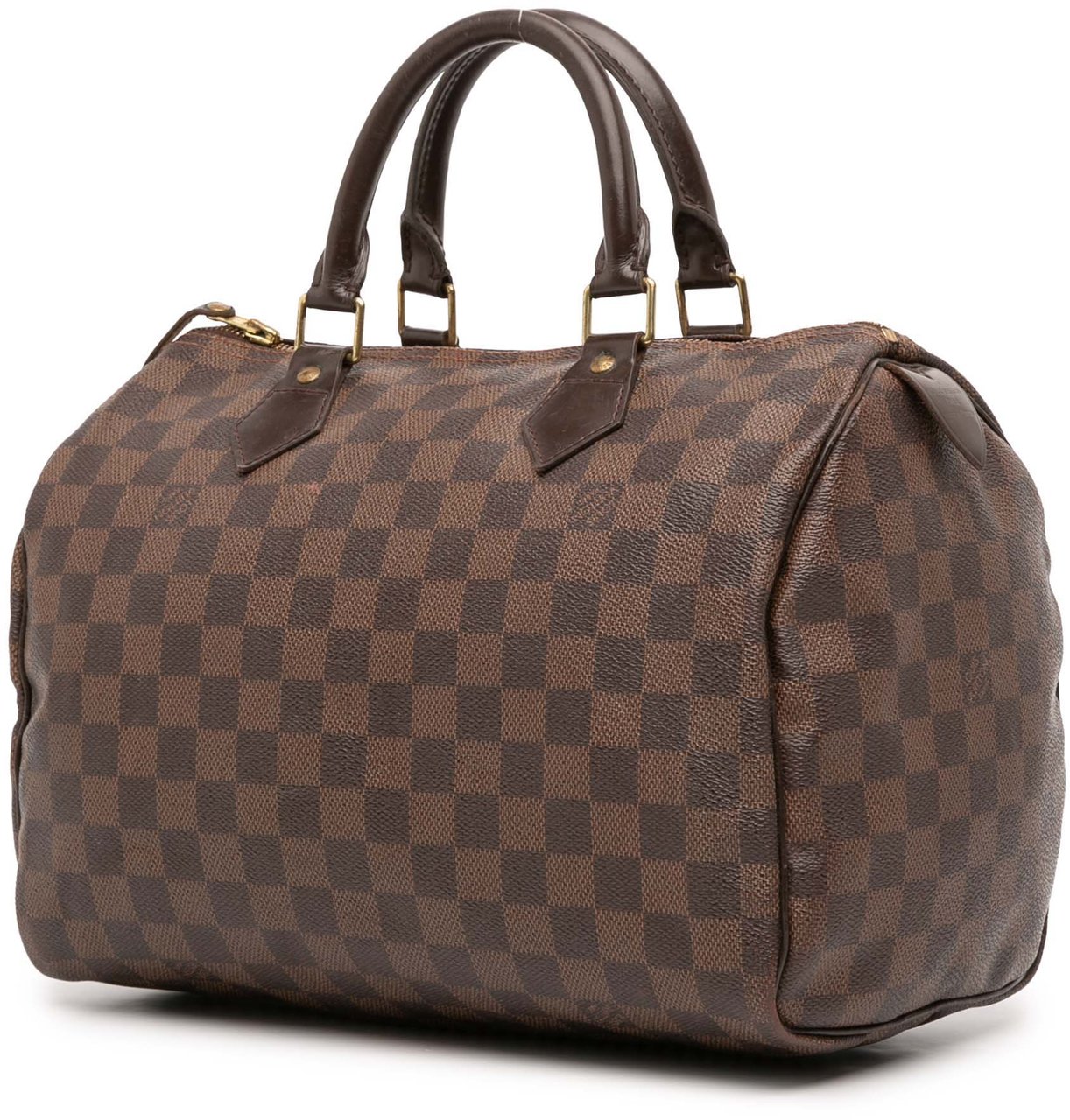 Louis Vuitton Damier Ebene Speedy 30 Bruin