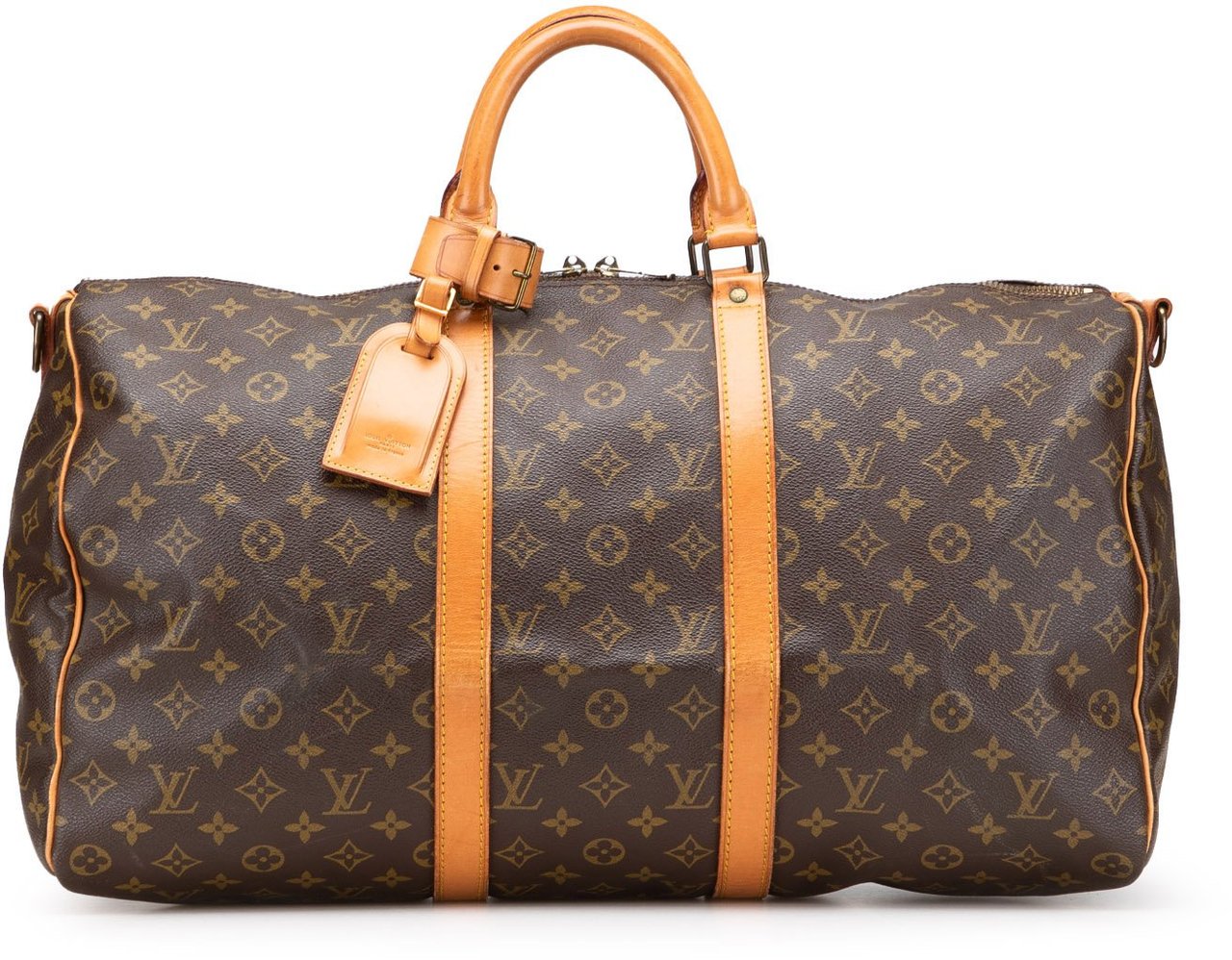 Louis Vuitton Monogram Keepall Bandouliere 50 Bruin