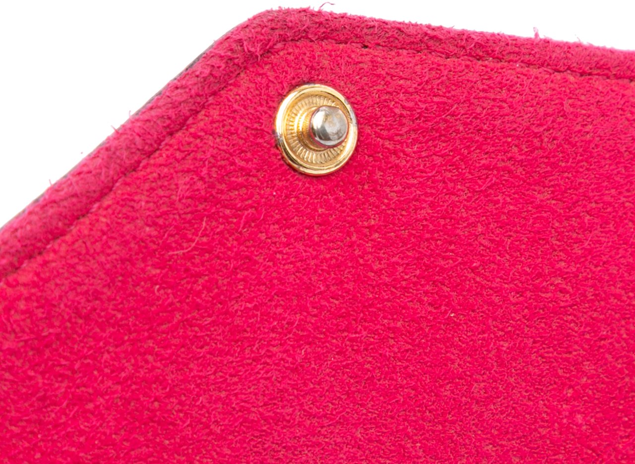 Louis Vuitton Epi Pochette Felicie Patchwork Roze
