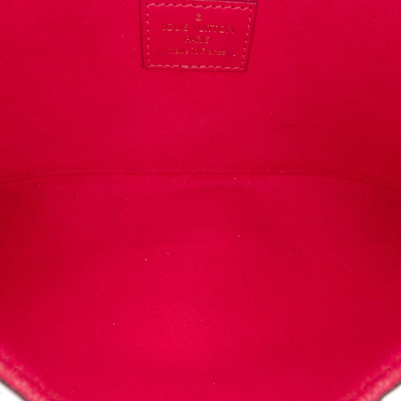 Louis Vuitton Epi Pochette Felicie Patchwork Roze