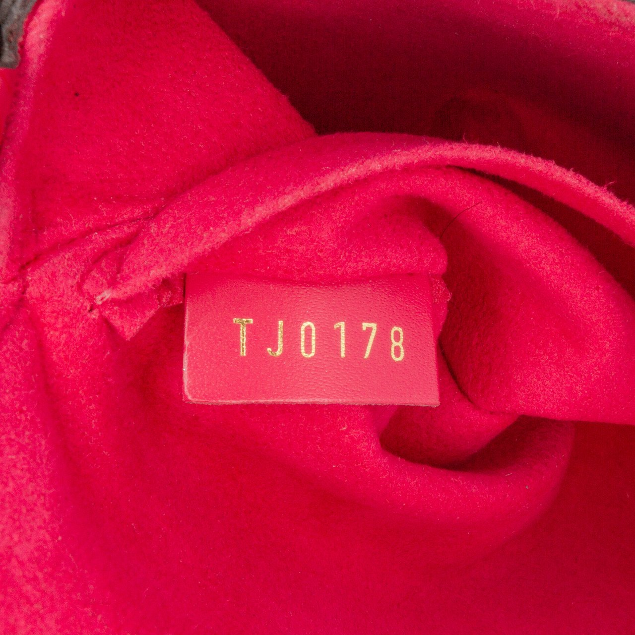 Louis Vuitton Epi Pochette Felicie Patchwork Roze