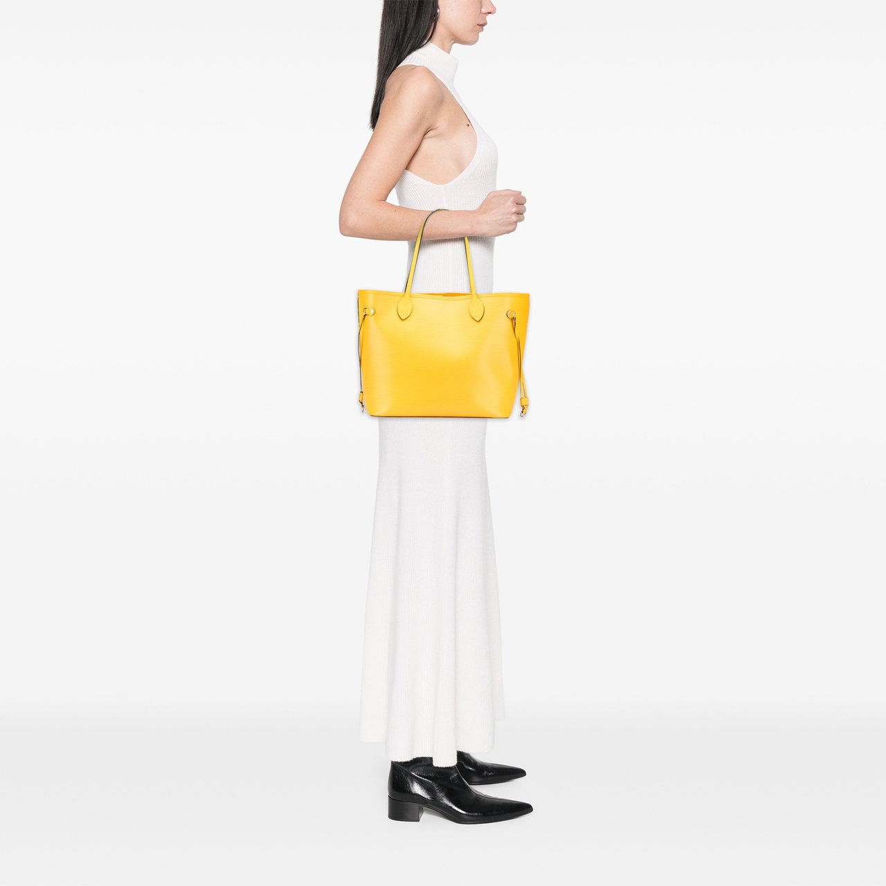 Louis Vuitton Epi Neverfull MM Geel