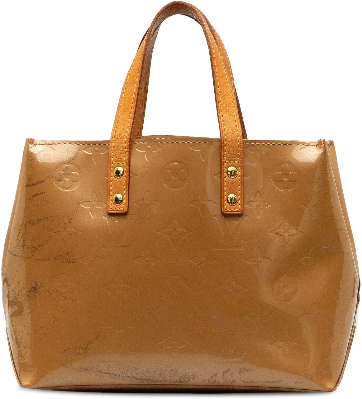 Louis Vuitton Monogram Vernis Reade PM Bruin