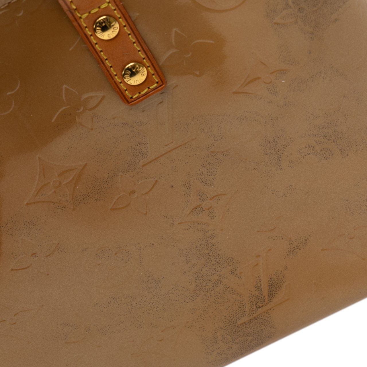 Louis Vuitton Monogram Vernis Reade PM Bruin