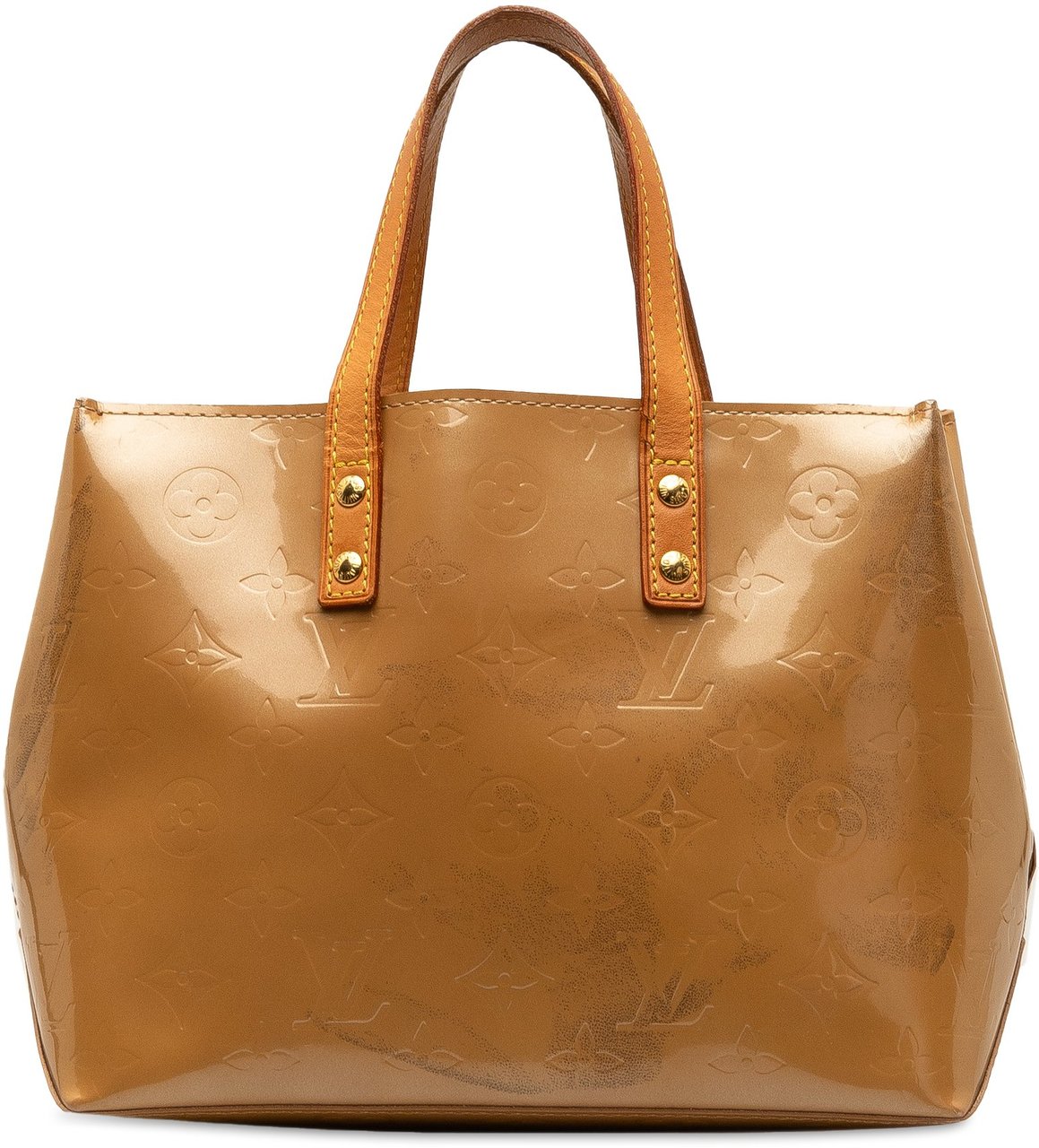 Louis Vuitton Monogram Vernis Reade PM Bruin