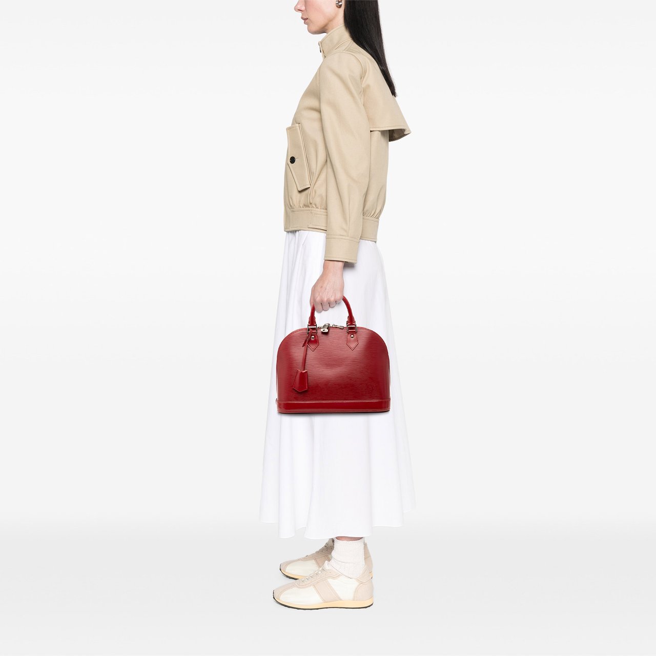 Louis Vuitton Epi Alma PM Rood