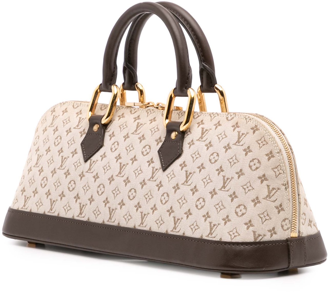 Louis Vuitton Monogram Mini Lin Alma Horizontal Bruin