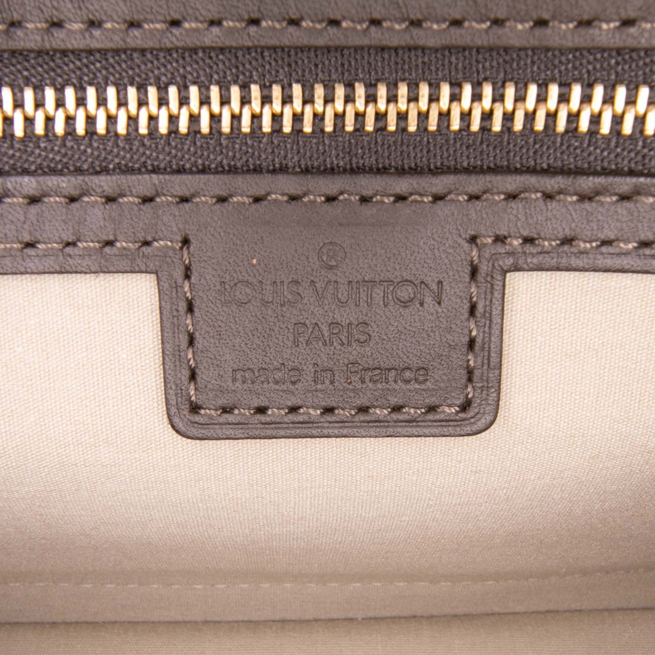 Louis Vuitton Monogram Mini Lin Alma Horizontal Bruin