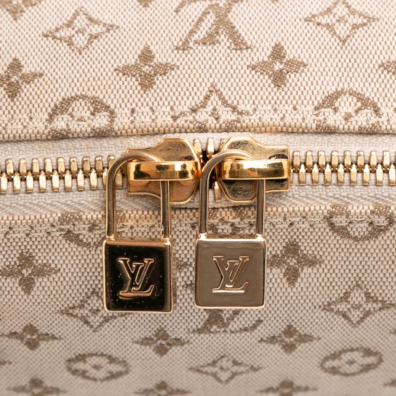 Louis Vuitton Monogram Mini Lin Alma Horizontal Bruin
