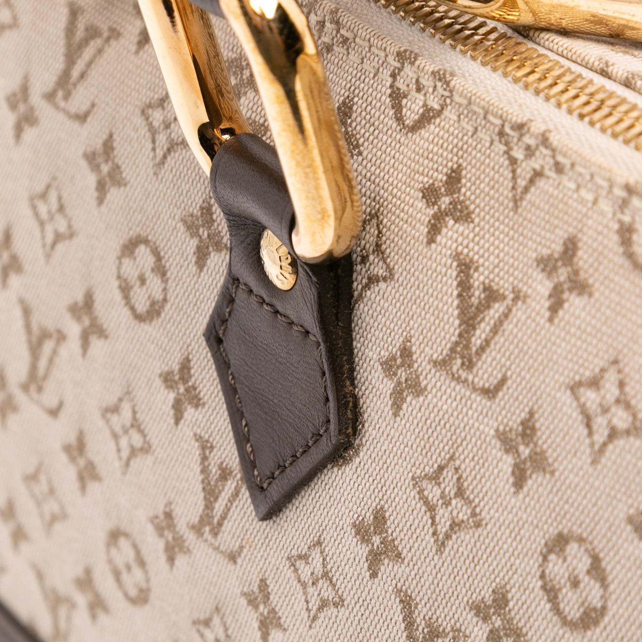 Louis Vuitton Monogram Mini Lin Alma Horizontal Bruin