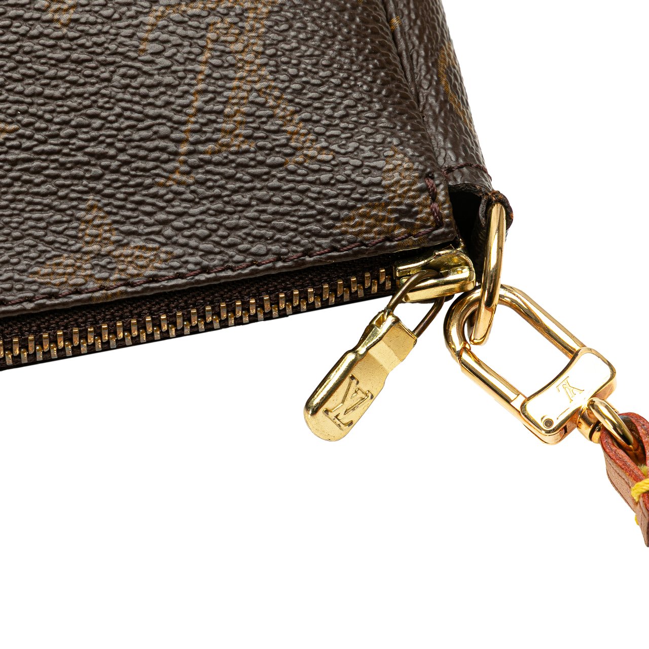 Louis Vuitton Monogram Pochette Accessoires Bruin