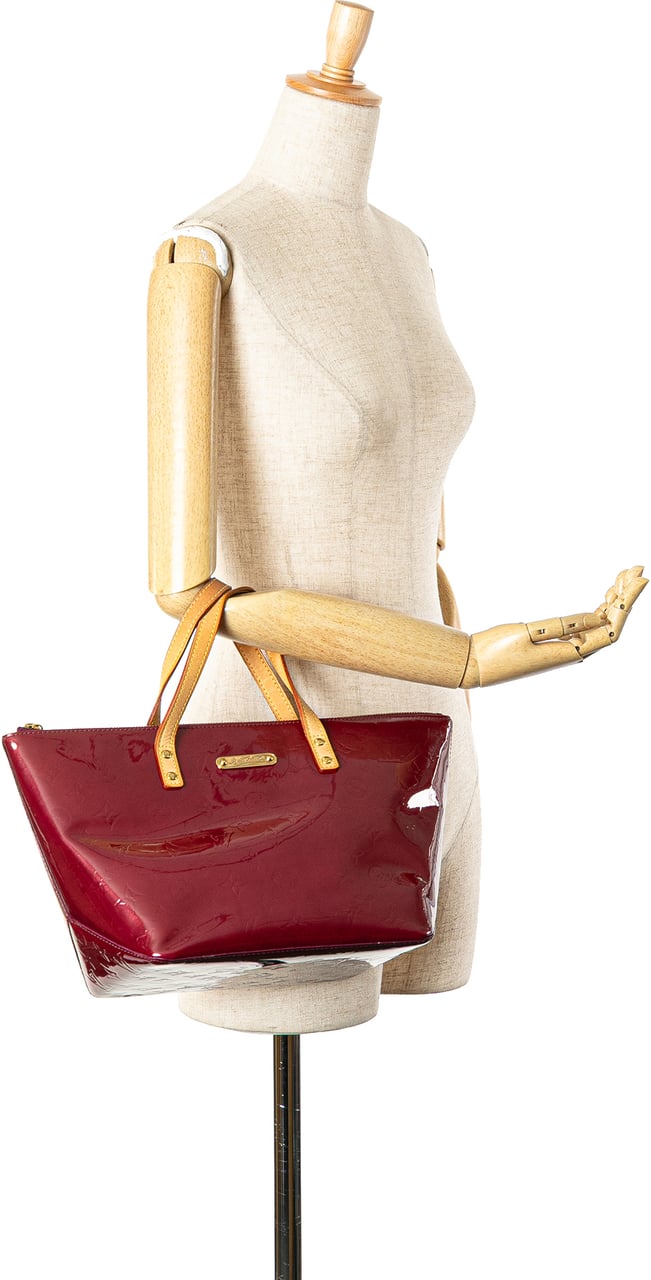 Louis Vuitton Monogram Vernis Bellevue PM Rood