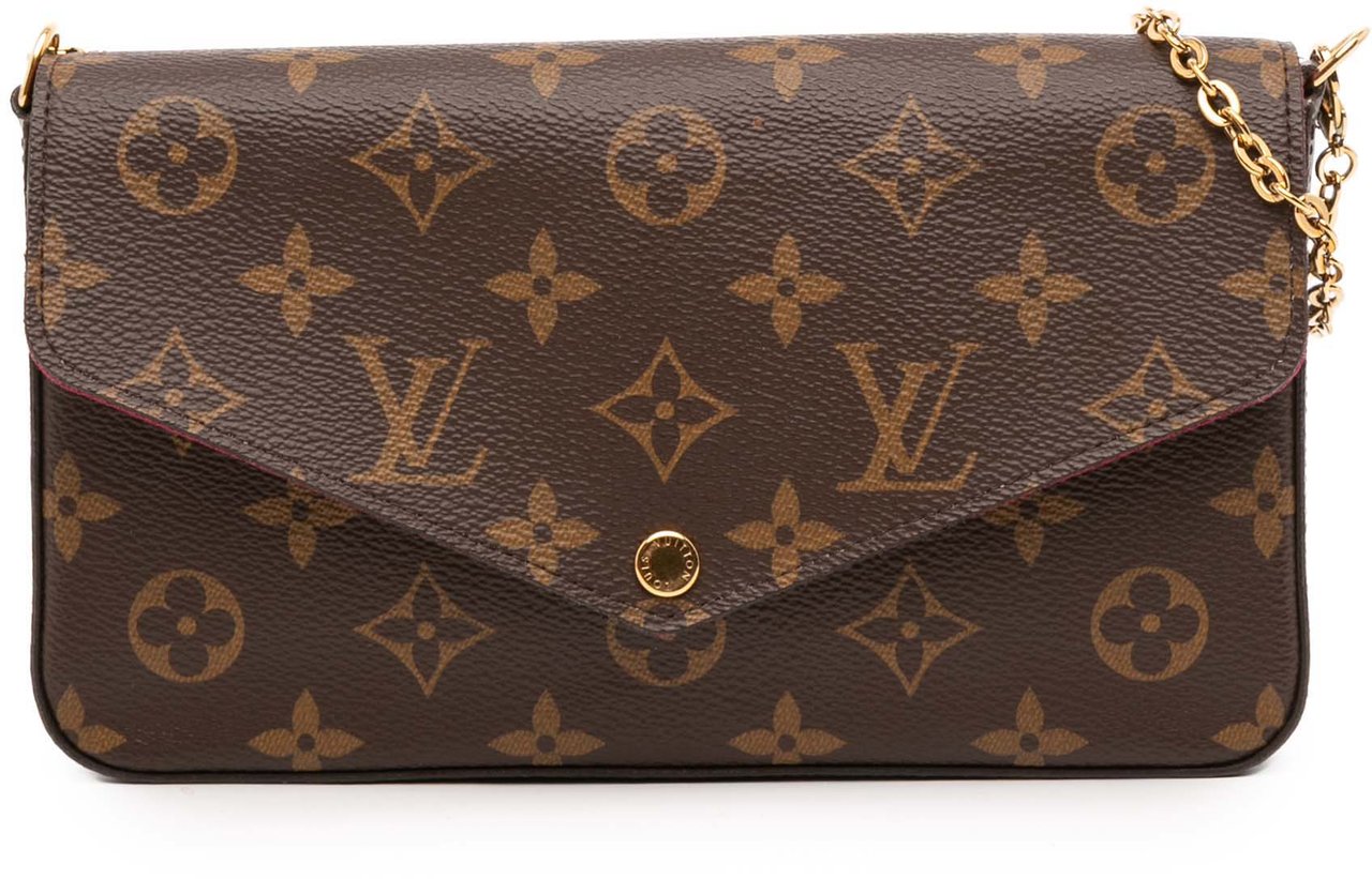 Louis Vuitton Monogram Pochette Felicie Bruin