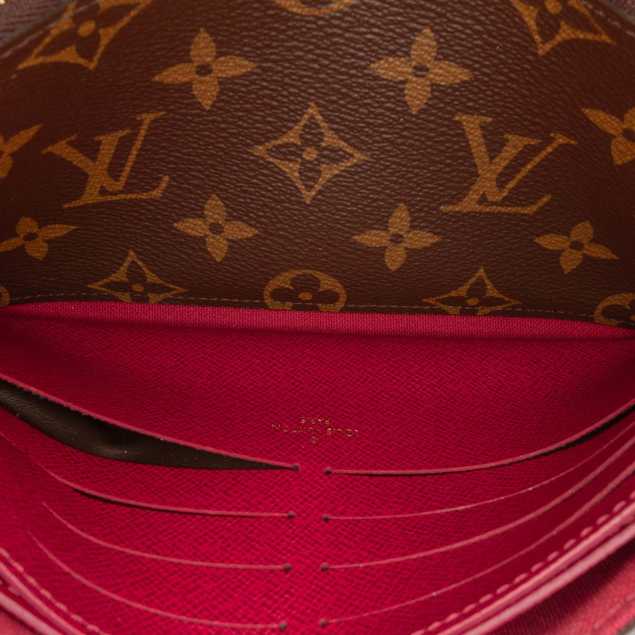 Louis Vuitton Monogram Pochette Felicie Bruin