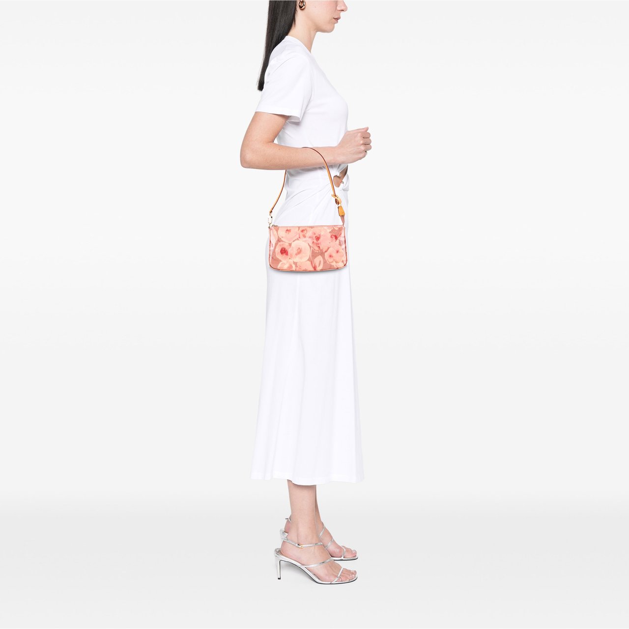 Louis Vuitton Monogram Vernis Ikat Pochette Accessoires Roze