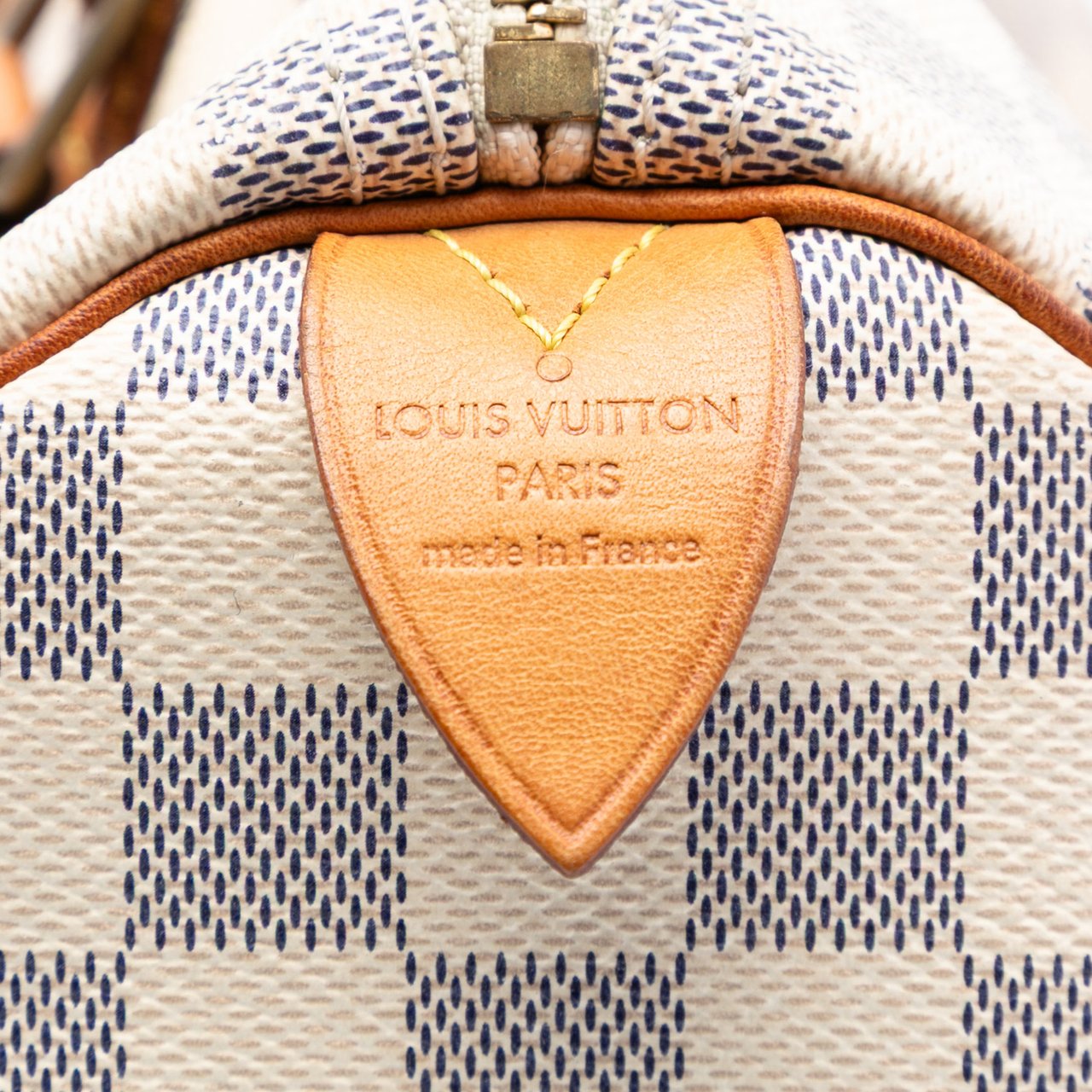 Louis Vuitton Damier Azur Speedy 30 Wit