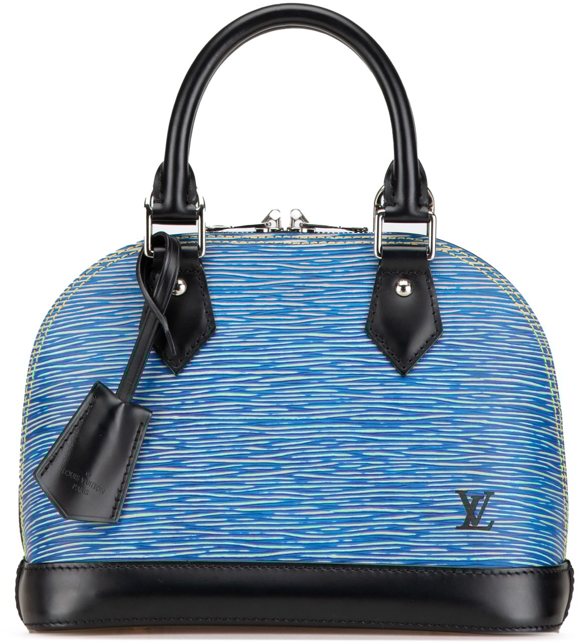 Louis Vuitton Epi Denim Alma BB Blauw