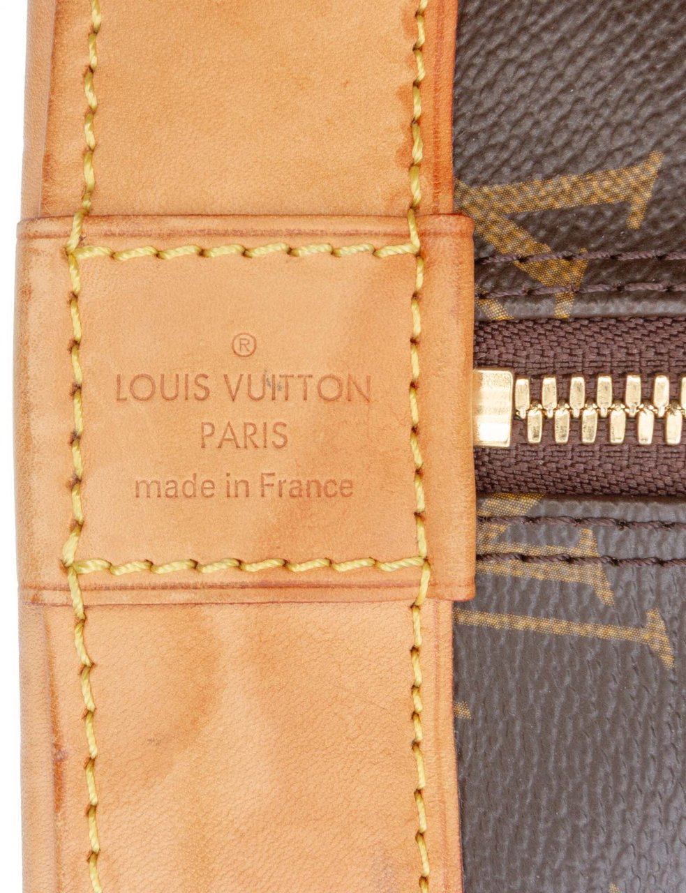 Louis Vuitton Monogram Alma GM Bruin