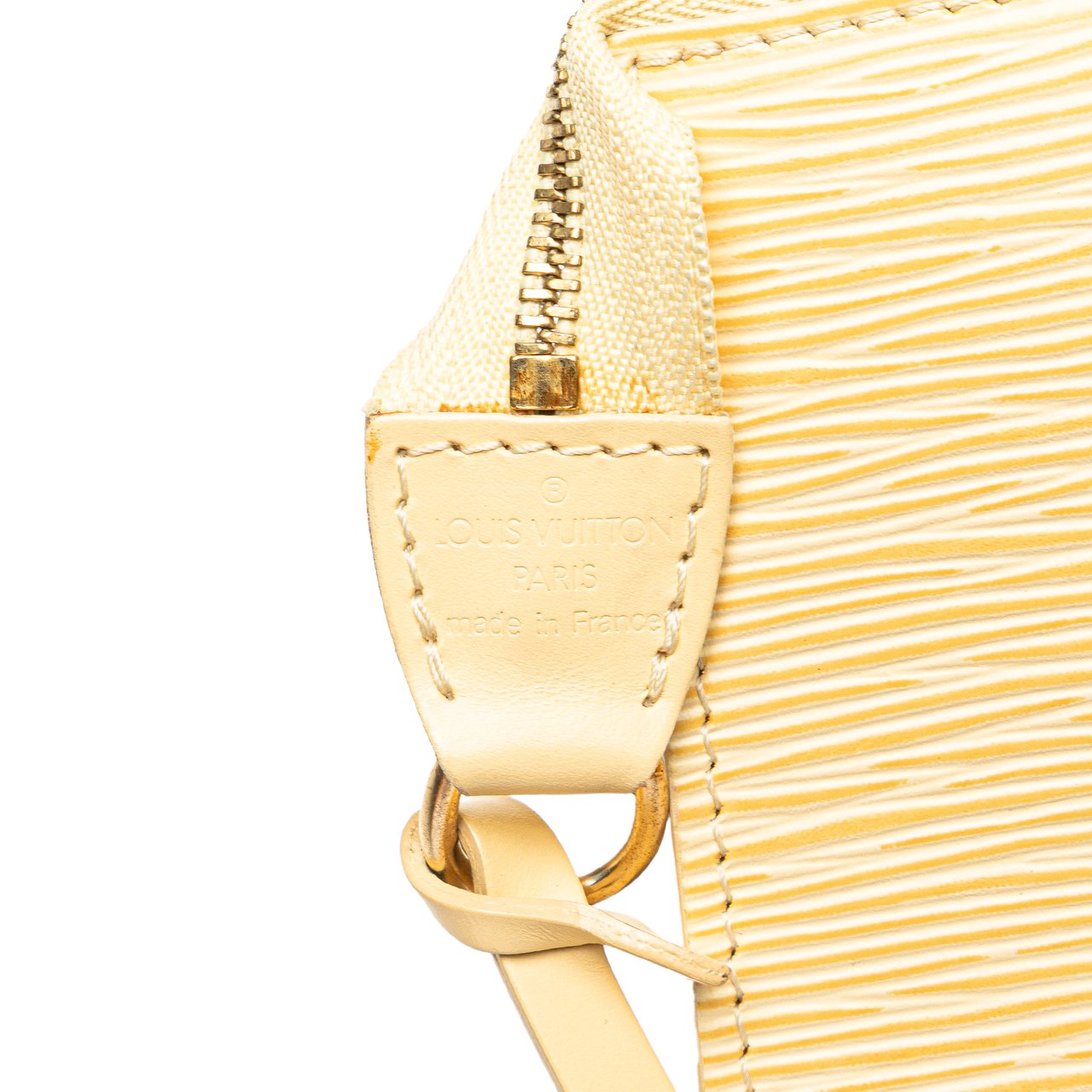 Louis Vuitton Epi Pochette Accessoires Geel