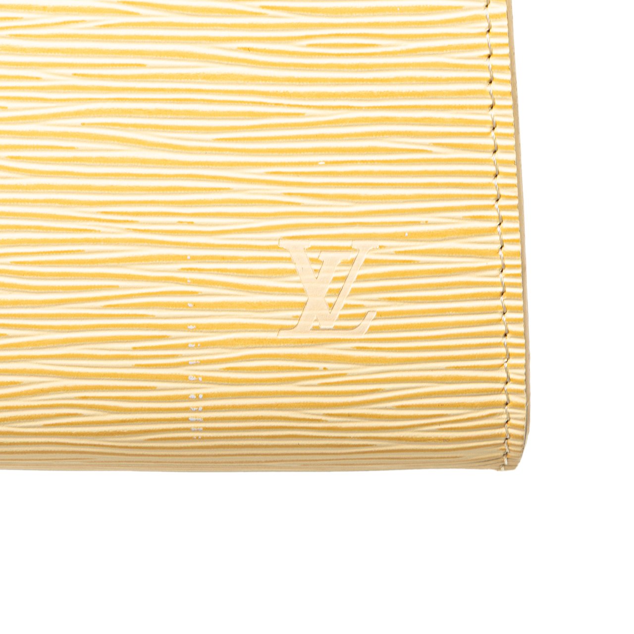 Louis Vuitton Epi Pochette Accessoires Geel