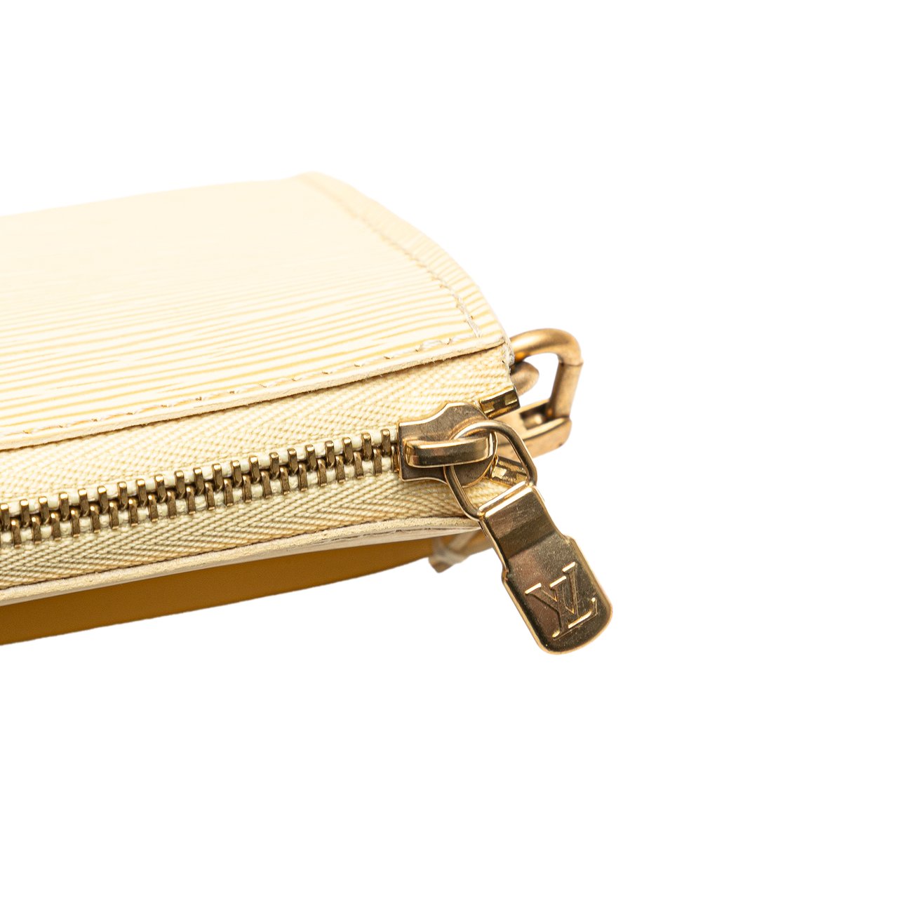 Louis Vuitton Epi Pochette Accessoires Geel