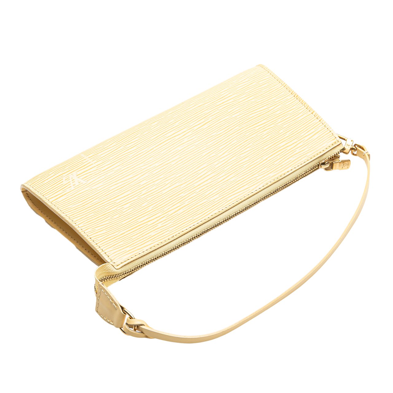 Louis Vuitton Epi Pochette Accessoires Geel
