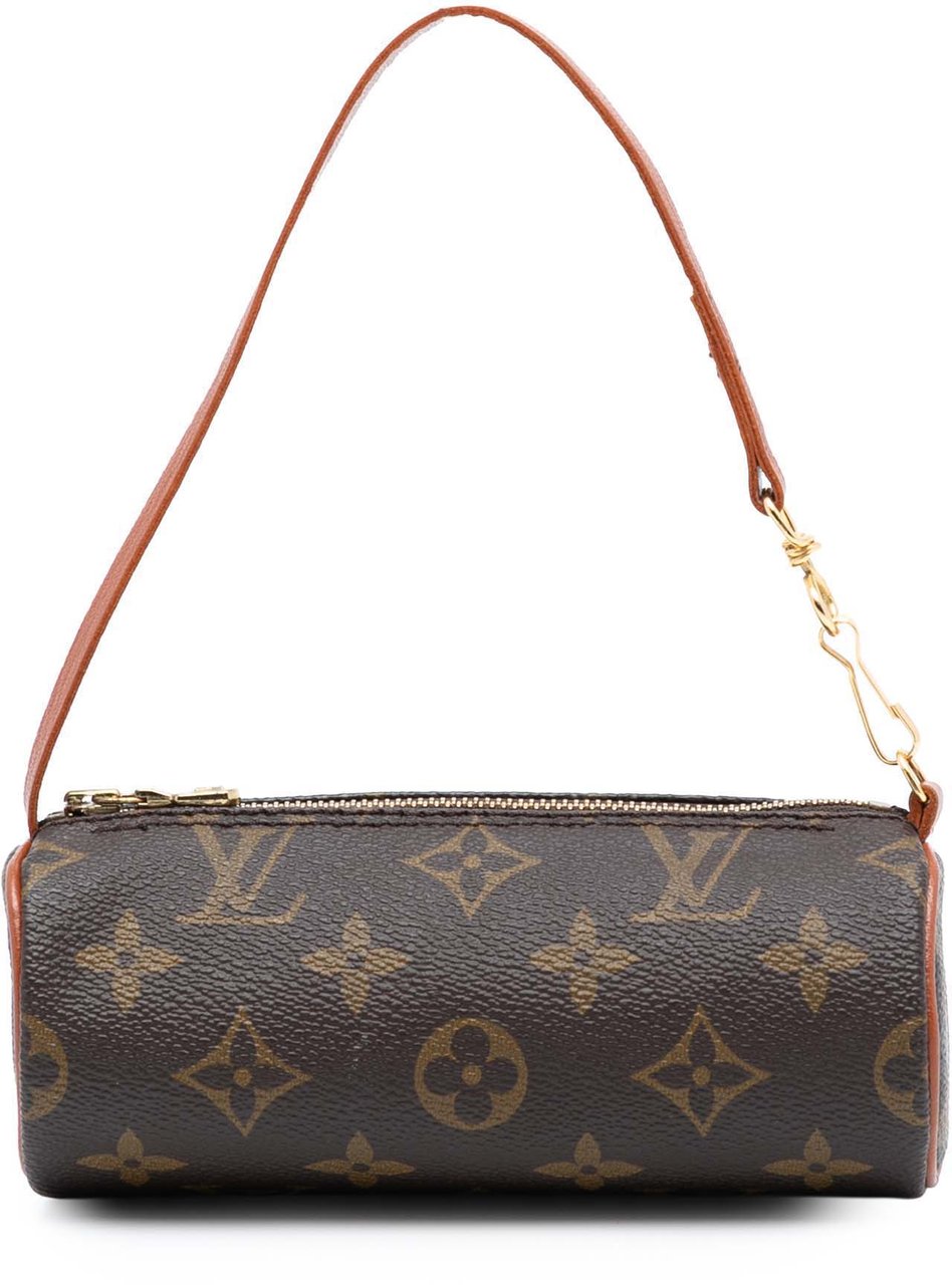 Louis Vuitton Monogram Papillon Pochette Bruin