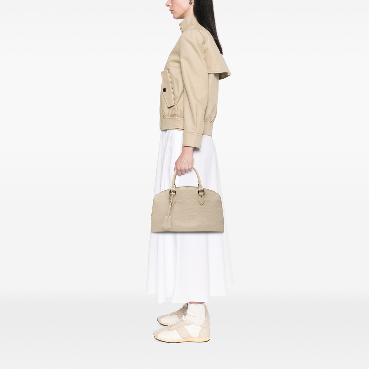 Louis Vuitton Epi Pont Neuf PM Wit