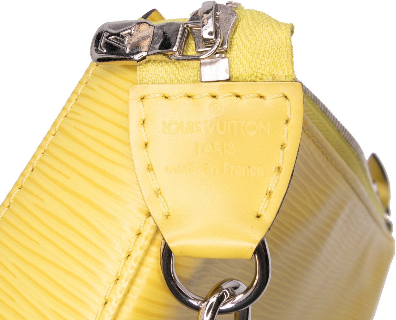 Louis Vuitton Epi Pochette Accessoires Geel