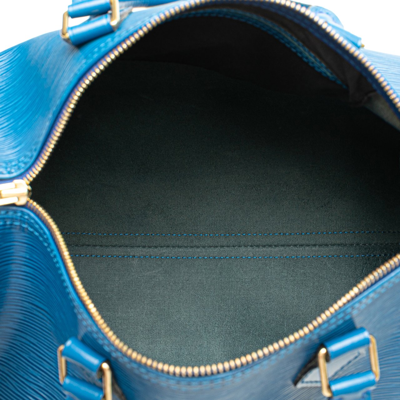 Louis Vuitton Epi Speedy 30 Blauw