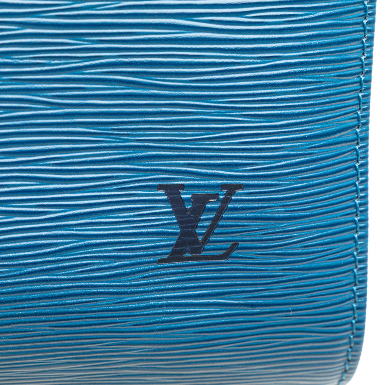 Louis Vuitton Epi Speedy 30 Blauw