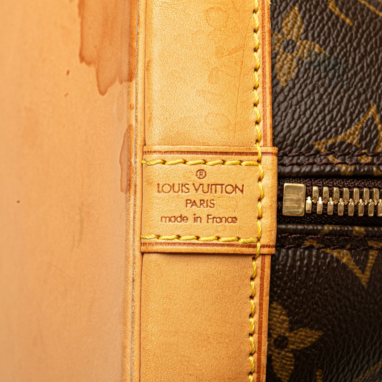 Louis Vuitton Monogram Alma PM Bruin