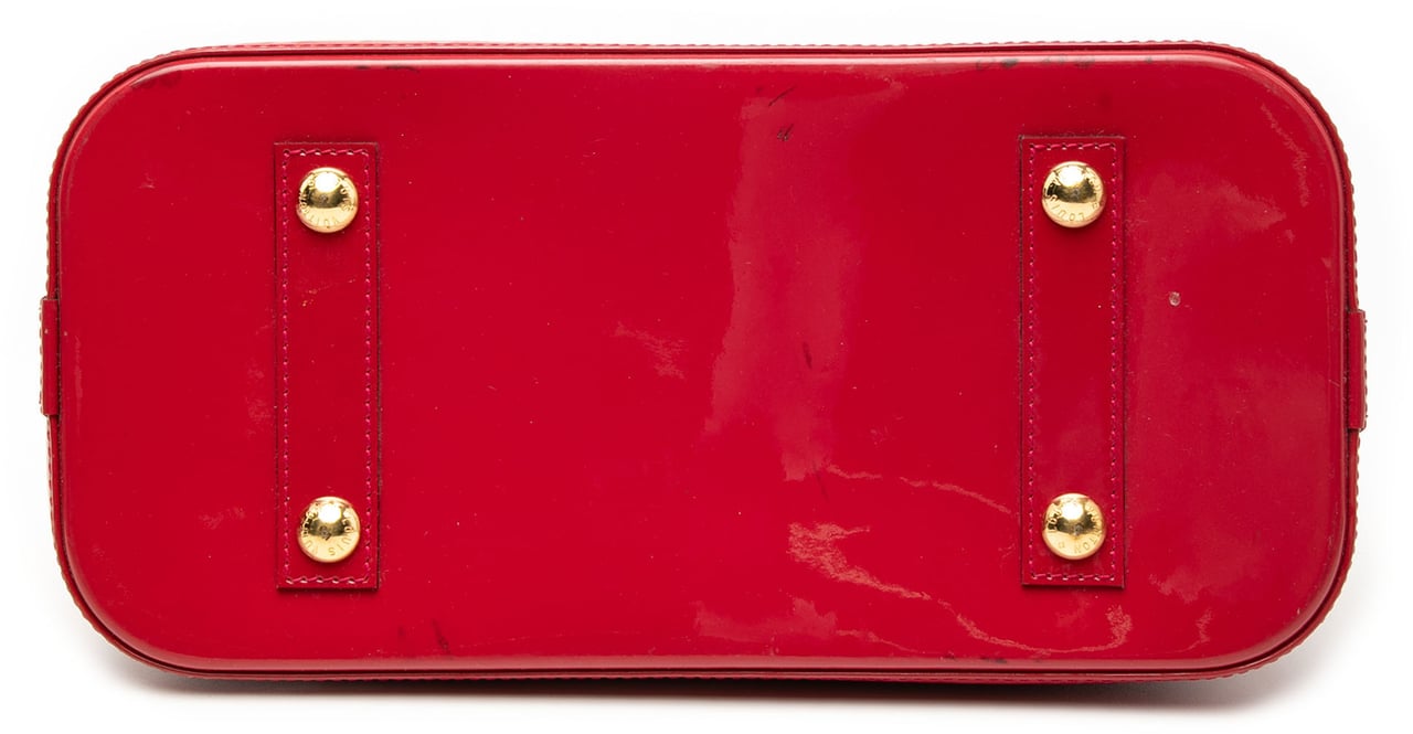 Louis Vuitton Monogram Vernis Alma PM Rood