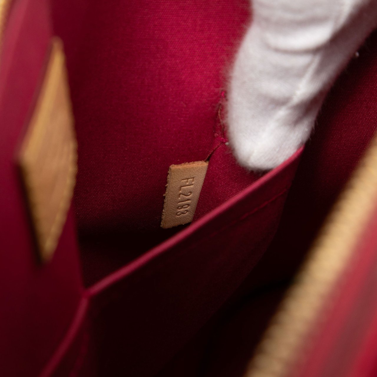 Louis Vuitton Monogram Vernis Alma PM Rood