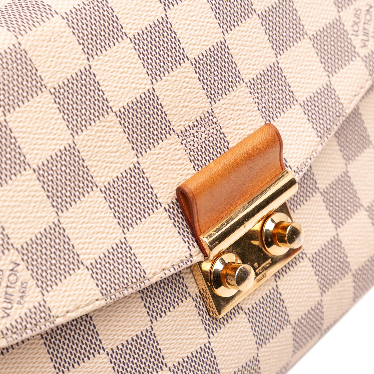 Louis Vuitton Damier Azur Croisette Wit
