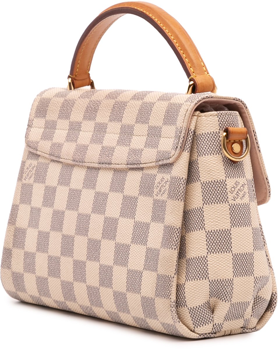 Louis Vuitton Damier Azur Croisette Wit