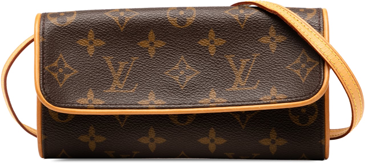 Louis Vuitton Monogram Pochette Twin PM Bruin