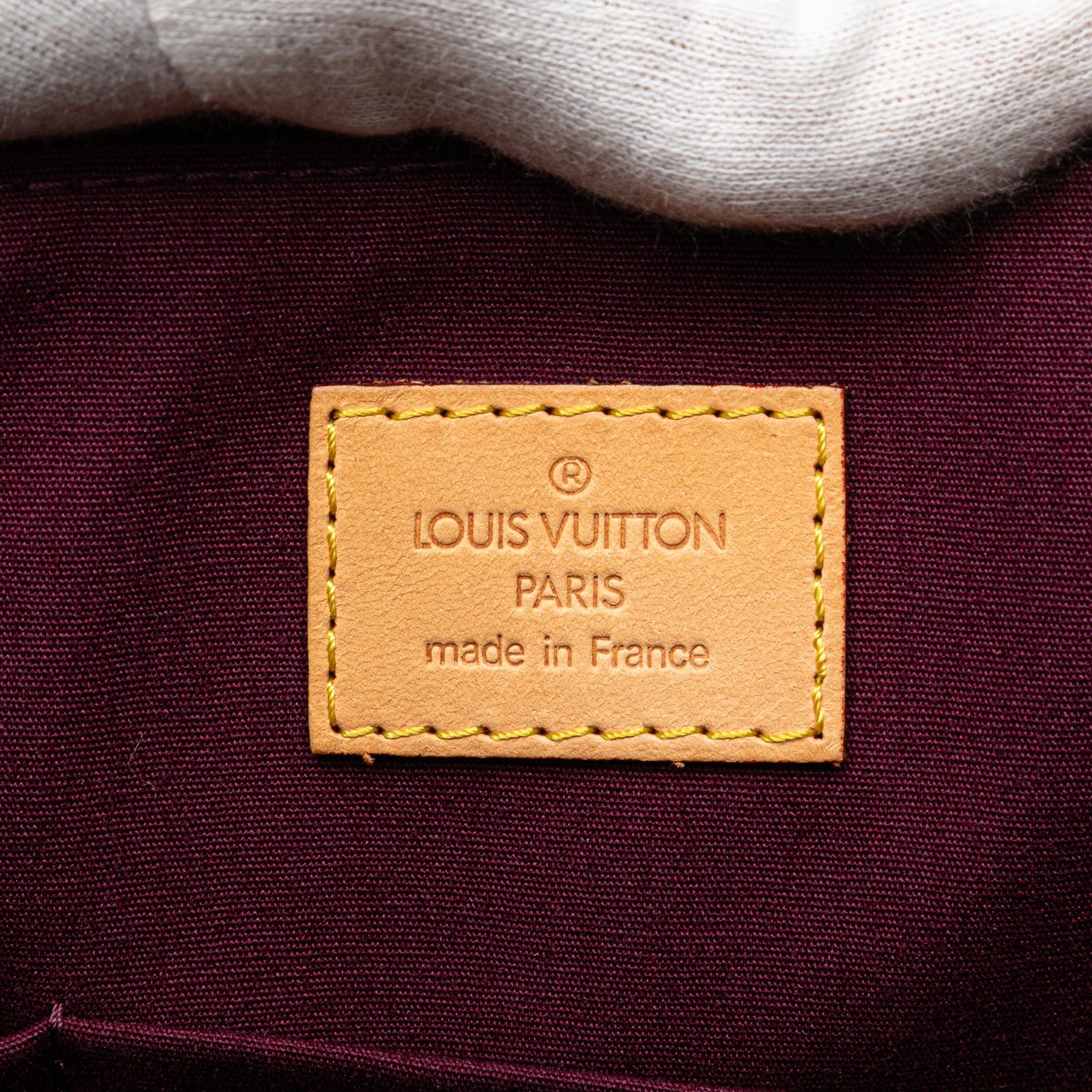 Louis Vuitton Monogram Vernis Bellevue PM Rood