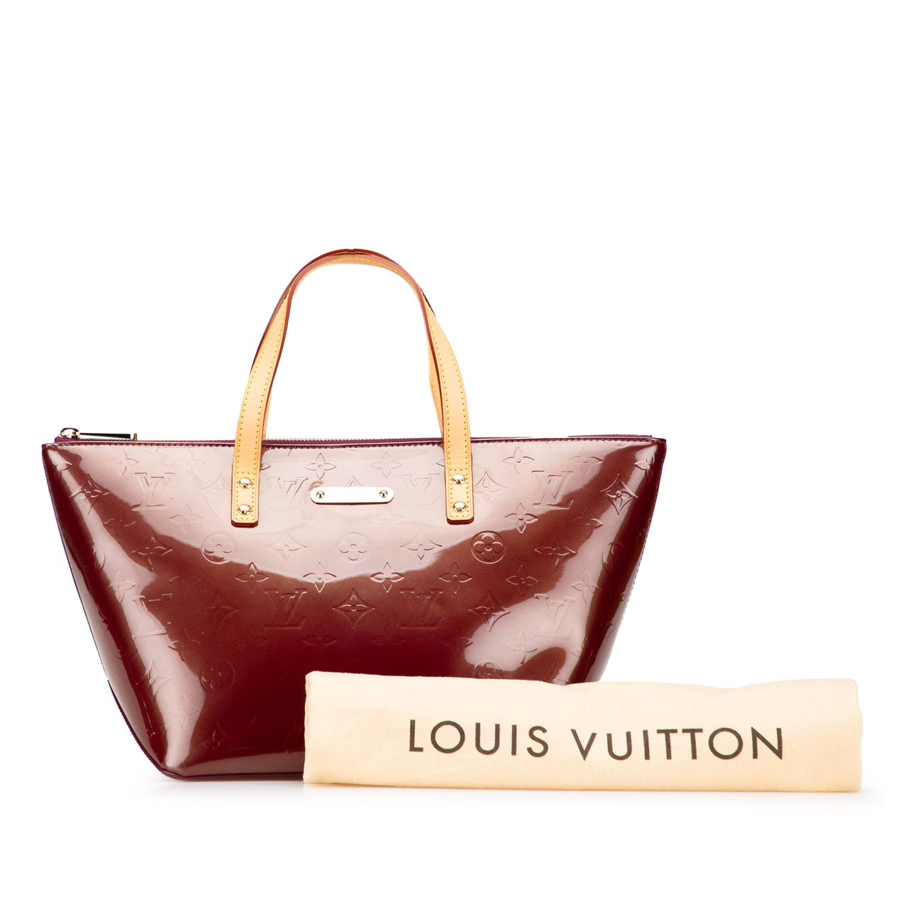 Louis Vuitton Monogram Vernis Bellevue PM Rood
