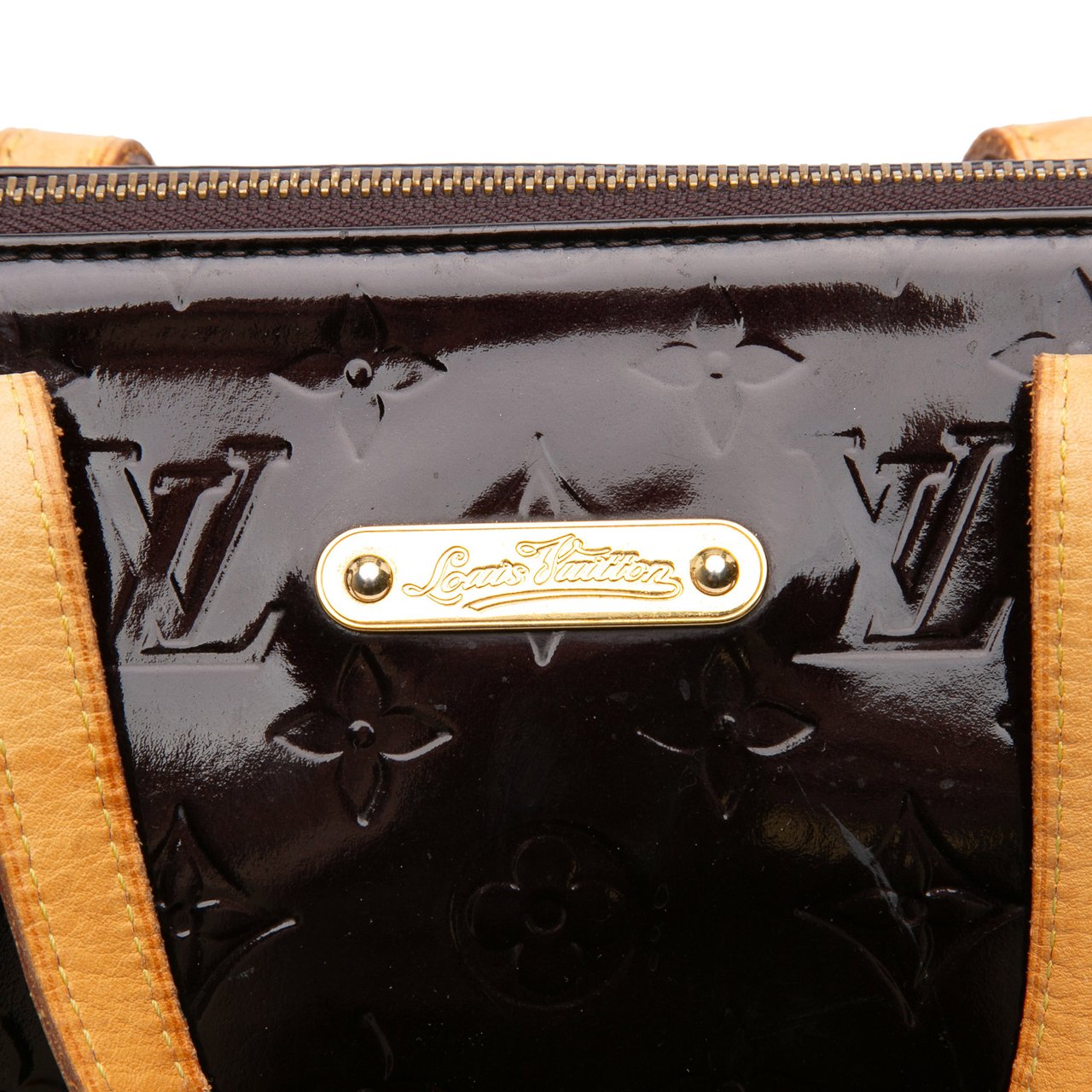 Louis Vuitton Monogram Vernis Bellevue PM Paars