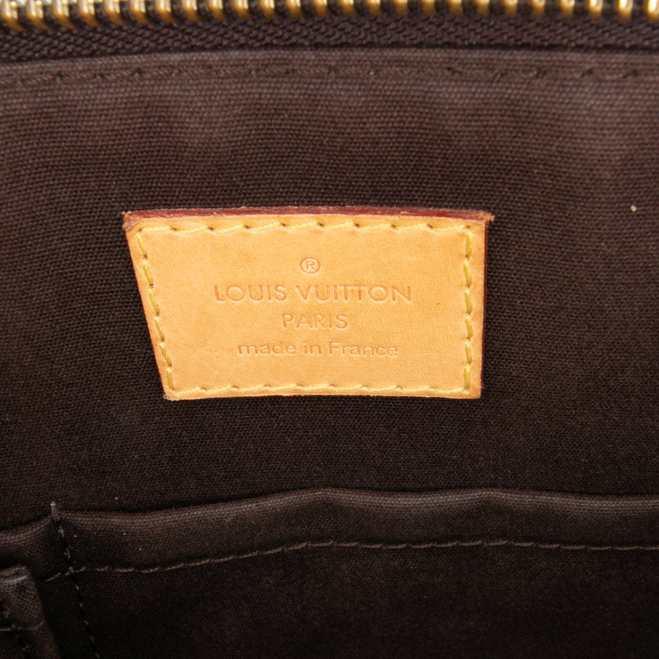 Louis Vuitton Monogram Vernis Bellevue PM Paars