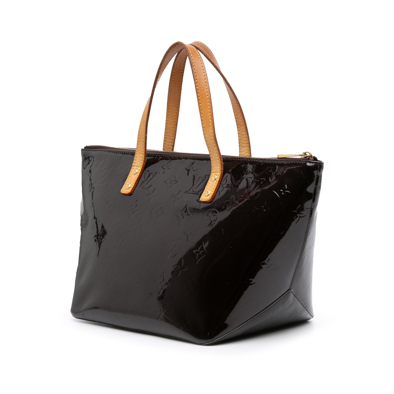 Louis Vuitton Monogram Vernis Bellevue PM Paars