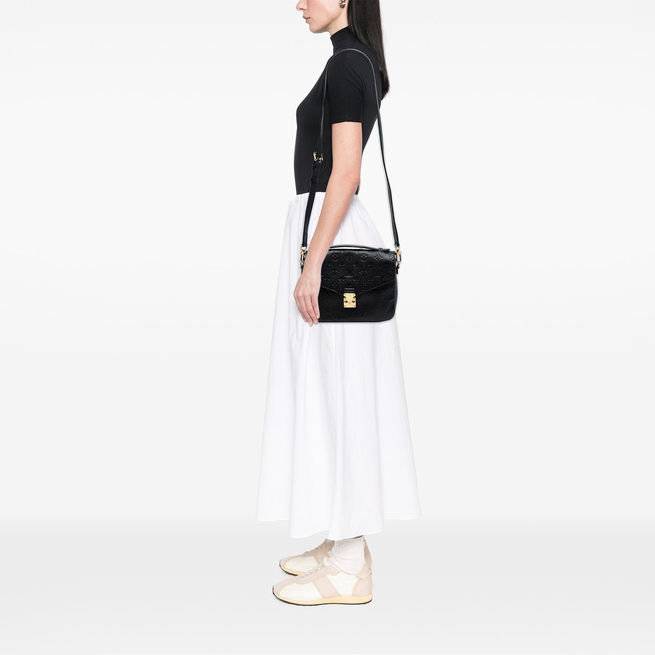 Louis Vuitton Monogram Empreinte Pochette Metis Zwart