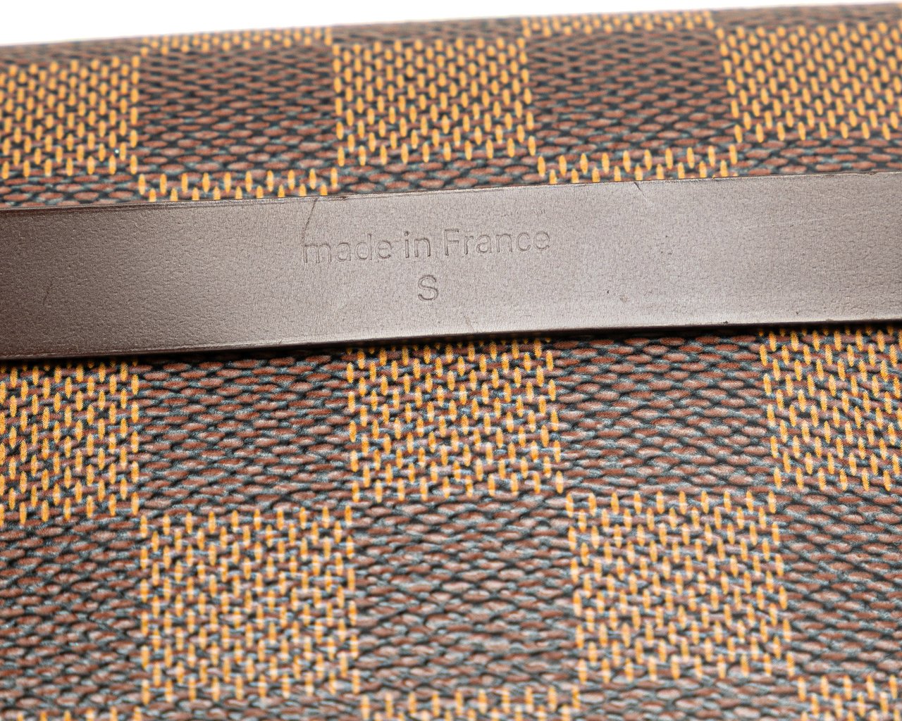 Louis Vuitton Damier Ebene Pochette Florentine Bruin