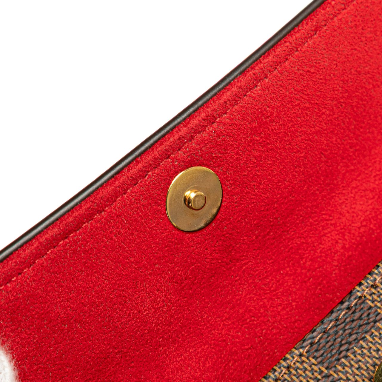 Louis Vuitton Damier Ebene Pochette Florentine Bruin