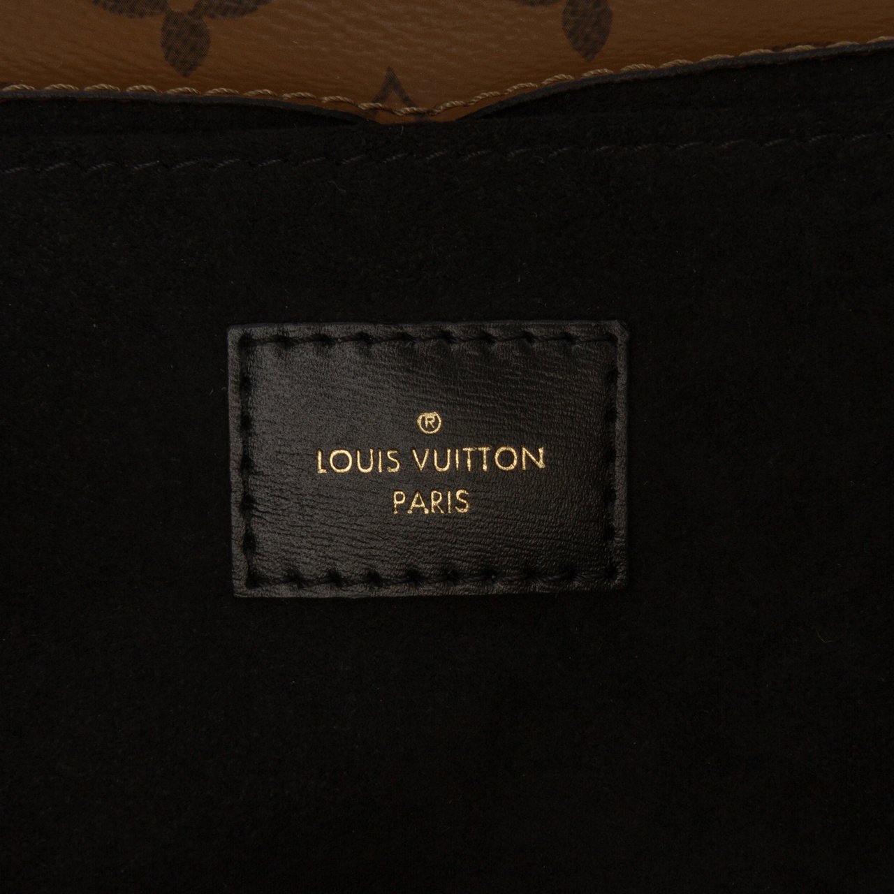 Louis Vuitton Monogram Reverse Pochette Metis Bruin