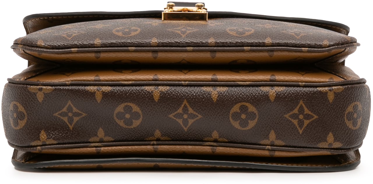 Louis Vuitton Monogram Reverse Pochette Metis Bruin