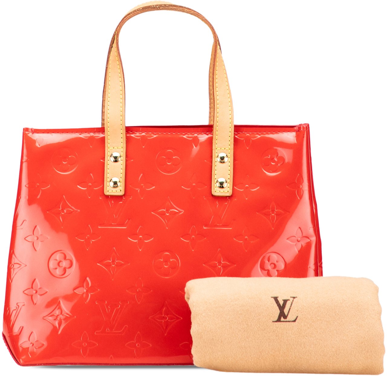 Louis Vuitton Monogram Vernis Reade PM Rood